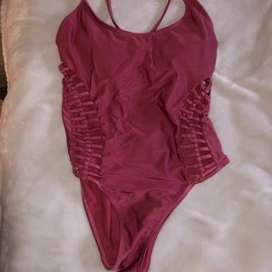 One piece bathing suit